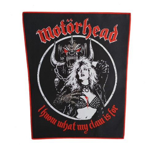 Motorhead back patch lemmy - back, patch,
