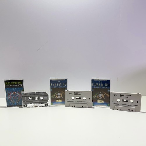 Lot hawkwind cassettes - of, 3
